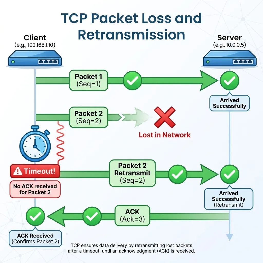 Packet Loss and Retransmission