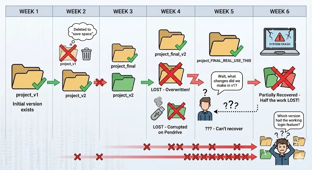 Version Timeline Disaster
